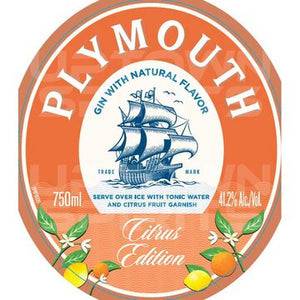 Plymouth Citrus Edition Gin - Buy Liquor Online