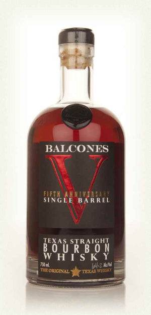 Balcones 5th Anniversary Single Barrel 1st Release Texas Straight Bourbon