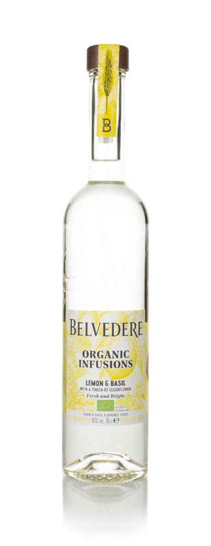 Belvedere Organic Infusions Lemon & Basil | 700ML