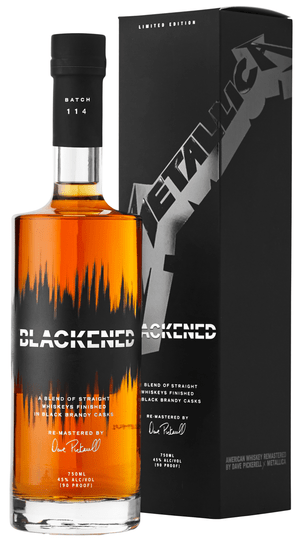 BLACKENED  AMERICAN WHISKEY | LIMITED BATCH 114 | THE BLACK ALBUM WHISKEY PACK COLLECTORS EDITION