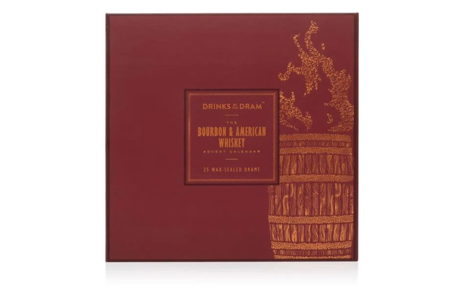 Bourbon & American Whiskey 25 Dram Advent Calendar 2024 | 25*30ML | By DRINKS BY THE DRAM