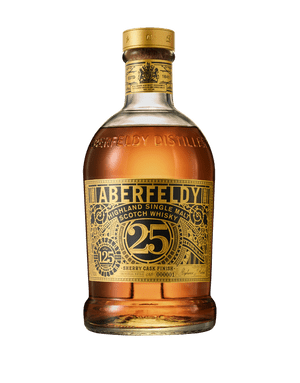 Aberfeldy 25 Year Old 125th Anniversary Limited Edition Sherry Cask Finish Single Malt Scotch | 700ML - Buy Liquor Online