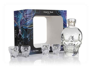 Crystal Head Gift Pack with 4x Glasses | 700ML