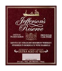 Jefferson's Reserve French Oak Cask Finish Extra Aged Straight Bourbon Whisky