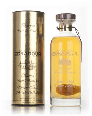 Edradour 10 Year Old 2006 (1st Release) Bourbon Cask Matured Natural Cask Strength - Ibisco Decanter | 700ML